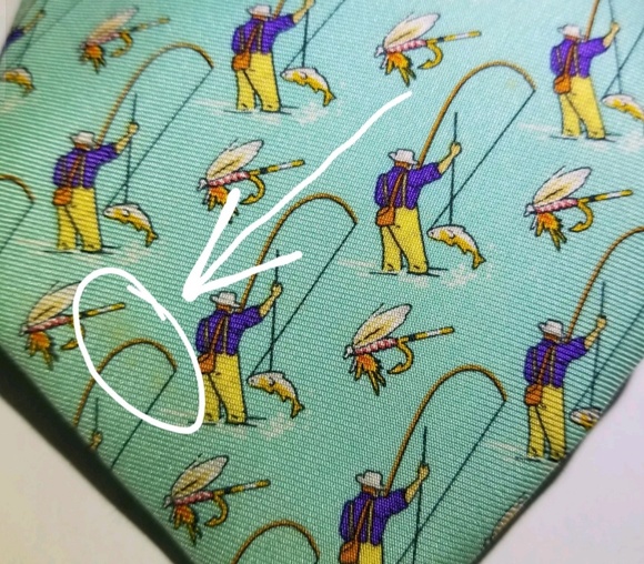 Vintage Ralph Lauren Document Series Tie #10 - Picture 6 of 6